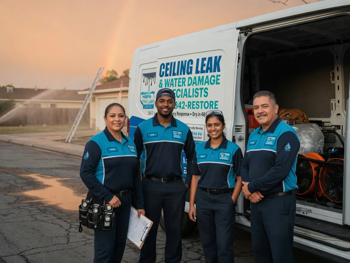 Ceiling Leak Cleanup company in Londonderry, OH